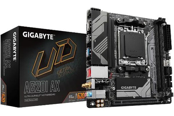 Płyta główna GIGABYTE A620IAX Socket AM5 AMD A620 DDR5 Mini-ITX