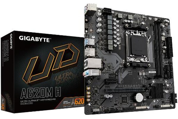 Płyta główna GIGABYTE A620MH Socket AM5 AMD A620 DDR5 microATX