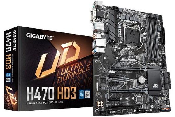 Płyta główna GIGABYTE H470HD3 Socket 1200 Intel H470 DDR4 ATX