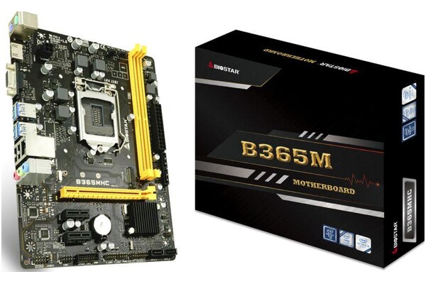 Płyta główna BIOSTAR B365MHC Socket 1151 Intel B365 DDR4 microATX