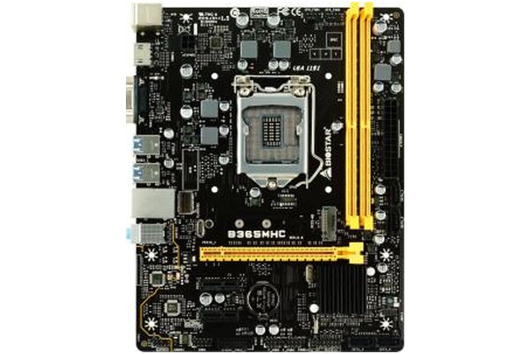 Płyta główna BIOSTAR B365MHC Socket 1151 Intel B365 DDR4 microATX