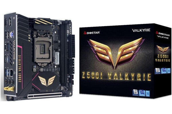 Płyta główna BIOSTAR Z590I Valkyrie Socket 1200 Intel Z590 DDR4 Mini-ITX