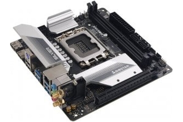 Płyta główna BIOSTAR B660T Silver Socket 1700 Intel B660 DDR4 Mini-ITX