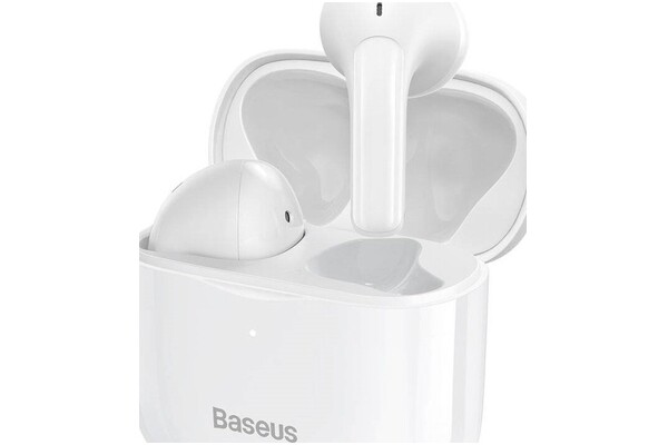 Słuchawki Baseus E3 Bowie Douszne Bezprzewodowe biały