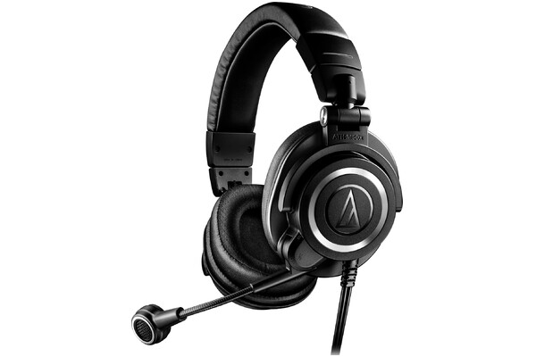 Słuchawki AUDIO-TECHNICA ATHM50XSTS Nauszne Przewodowe czarny