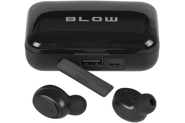 Słuchawki BLOW BTE500 Earbuds Dokanałowe Bezprzewodowe czarny
