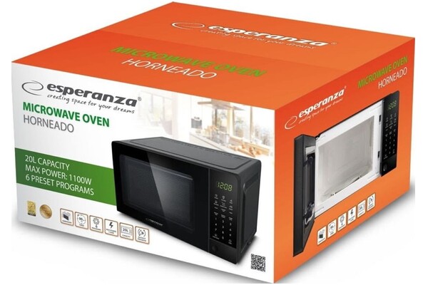 Kuchenka mikrofalowa Esperanza 20.0l 700W