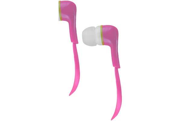 Słuchawki Esperanza EH146 Lollipop Dokanałowe Przewodowe różowy