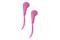 Słuchawki Esperanza EH146 Lollipop Dokanałowe Przewodowe różowy