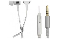 Słuchawki Esperanza EH161W Zipper Dokanałowe Przewodowe biały