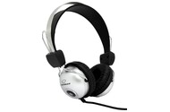 Słuchawki Esperanza EH108 Nauszne Przewodowe czarno-srebrny