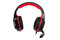 Słuchawki Esperanza EGH400 Blackbird Nauszne Przewodowe czarno-czerwony