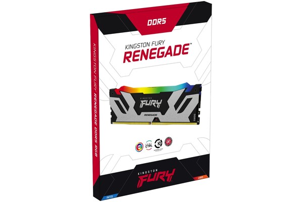 Pamięć RAM Kingston Fury Renegade RGB 16GB DDR5 6400MHz 1.35V
