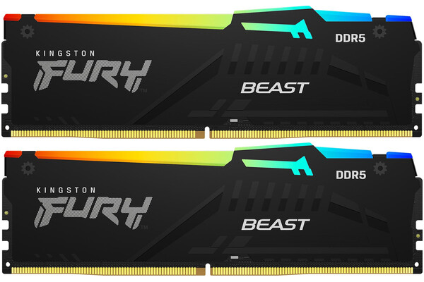 Pamięć RAM Kingston Fury Beast RGB 32GB DDR5 5600MHz 1.35V