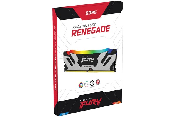 Pamięć RAM Kingston Fury Renegade RGB 64GB DDR5 6000MHz 1.35V