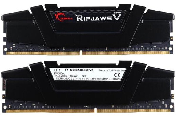 Pamięć RAM G.Skill Ripjaws V 32GB DDR4 3200MHz 1.35V