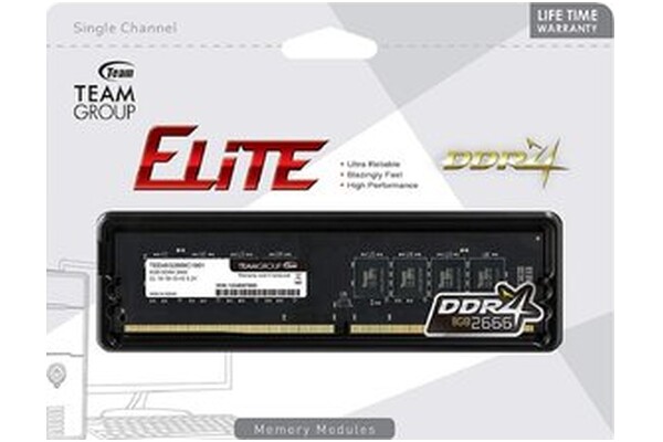Pamięć RAM TeamGroup Elite 8GB DDR4 2666MHz 1.2V