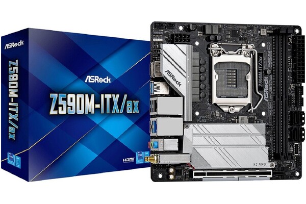 Płyta główna ASrock Z590M -ITX Socket 1200 Intel Z590 DDR4 Mini-ITX