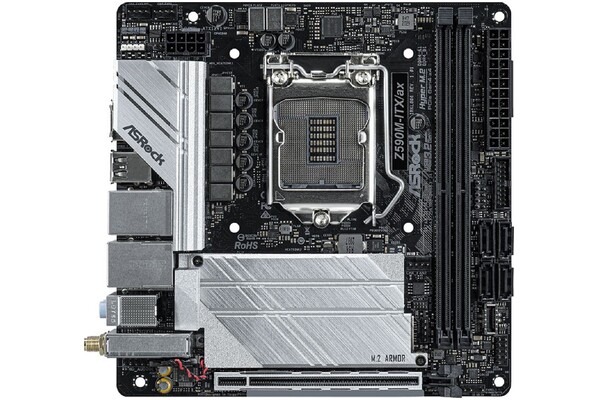 Płyta główna ASrock Z590M -ITX Socket 1200 Intel Z590 DDR4 Mini-ITX