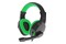 Słuchawki Genesis NSG1435 Argon 100 Nauszne Przewodowe czarno-zielony