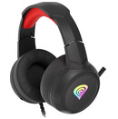 Słuchawki Genesis NSG1609 Neon 200 Nauszne Przewodowe czarno-czerwony