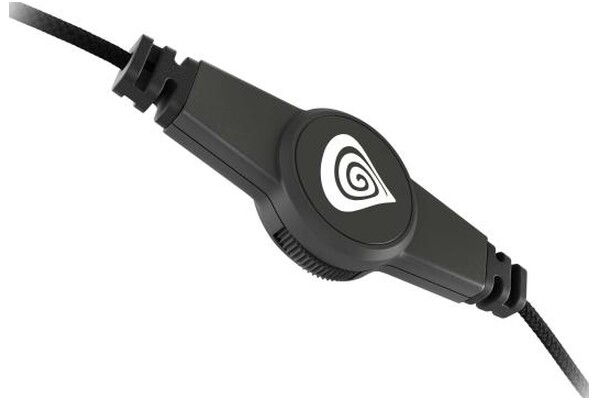 Słuchawki Genesis NSG0903 Argon 200 Nauszne Przewodowe czarno-zielony
