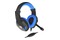 Słuchawki Genesis NSG1436 Argon 100 Nauszne Przewodowe czarno-niebieski