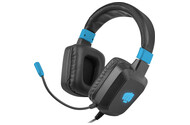 Słuchawki FURY NFU1584 Raptor Nauszne Przewodowe czarno-niebieski