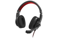 Słuchawki Hama SB400 Nauszne Przewodowe czarny