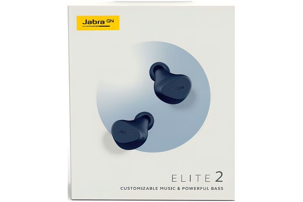 Słuchawki Jabra Elite 2 Dokanałowe Bezprzewodowe szary