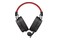 Słuchawki Havit H2008D Nauszne Przewodowe czarno-czerwony