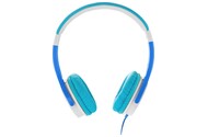 Słuchawki GoGEN MAXIPES Nauszne Przewodowe Biało-niebieski