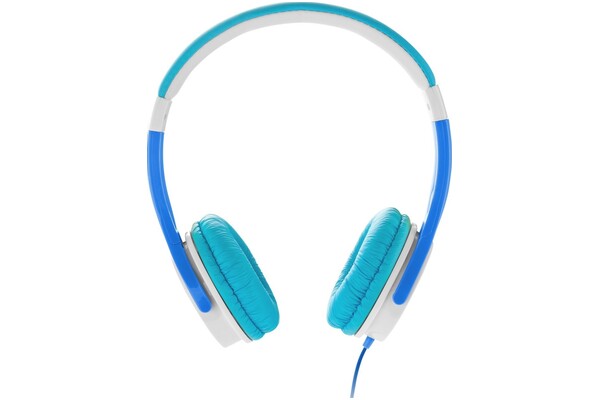 Słuchawki GoGEN MAXIPES Nauszne Przewodowe Biało-niebieski