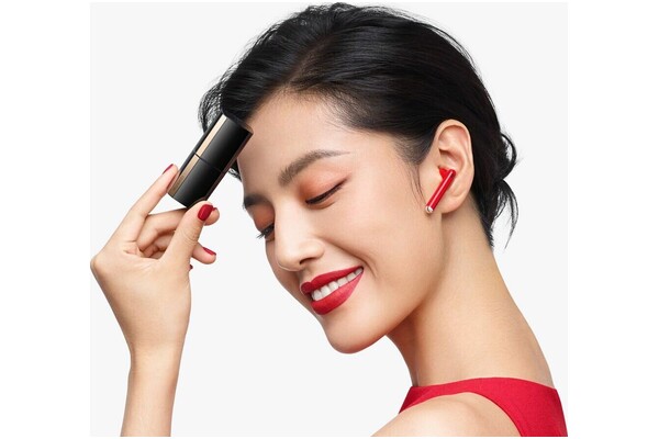 Słuchawki Huawei FreeBuds Lipstick Douszne Bezprzewodowe czerwony