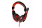 Słuchawki iBOX HPI1528MV Nauszne Przewodowe czarno-czerwony