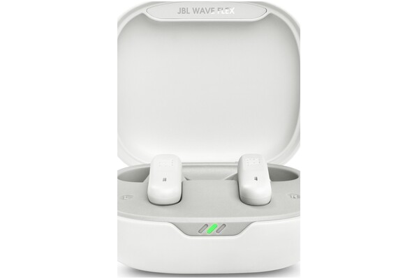 Słuchawki JBL Wave Flex Douszne Bezprzewodowe biały