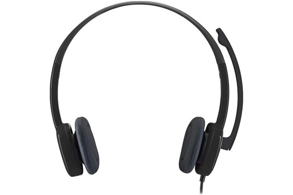 Słuchawki Logitech H151 Nauszne Przewodowe czarny
