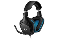 Słuchawki Logitech G432 Gaming Nauszne Przewodowe czarno-niebieski