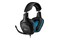 Słuchawki Logitech G432 Nauszne Przewodowe czarno-niebieski