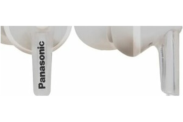 Słuchawki Panasonic RPHJE125EW Dokanałowe Przewodowe biały