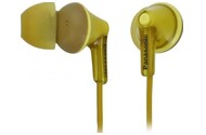 Słuchawki Panasonic RPHJE125EY Dokanałowe Przewodowe żółty