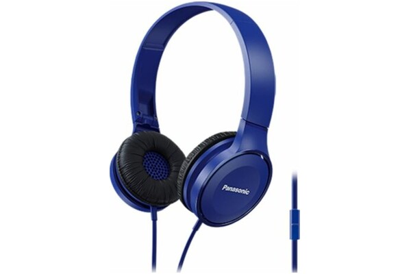 Słuchawki Panasonic RPHF100MEA Nauszne Przewodowe niebieski