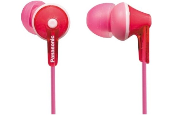 Słuchawki Panasonic RPHJE125EP Dokanałowe Przewodowe różowy
