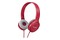 Słuchawki Panasonic RPHF100EP Nauszne Przewodowe różowy