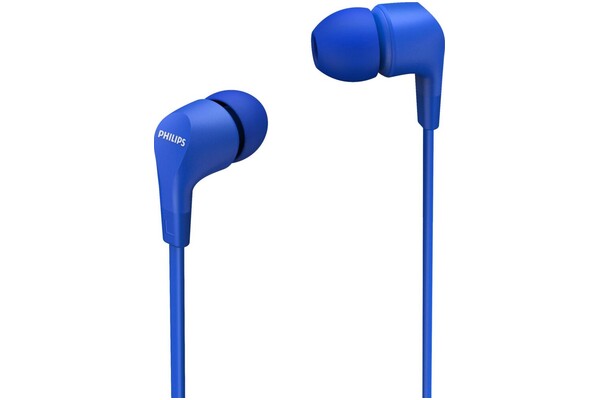 Słuchawki Philips TAE1105BL00 Dokanałowe Przewodowe niebieski