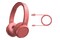 Słuchawki Philips TAH4205RD00 Nauszne Bezprzewodowe czerwony