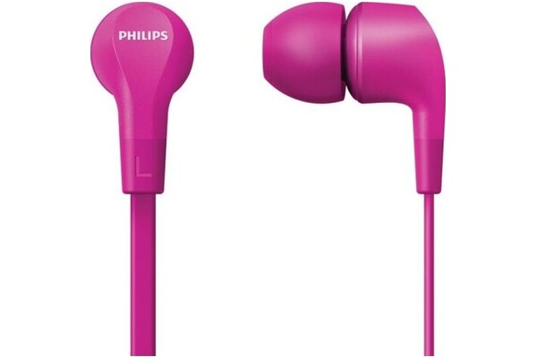 Słuchawki Philips TAE1105PK00 Dokanałowe Przewodowe różowy