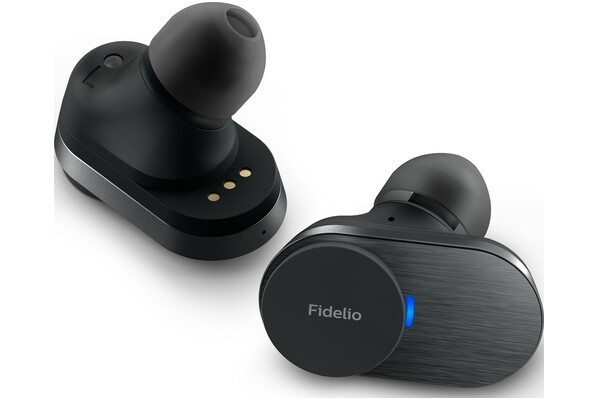 Słuchawki Philips Fidelio T1 Dokanałowe Bezprzewodowe czarny