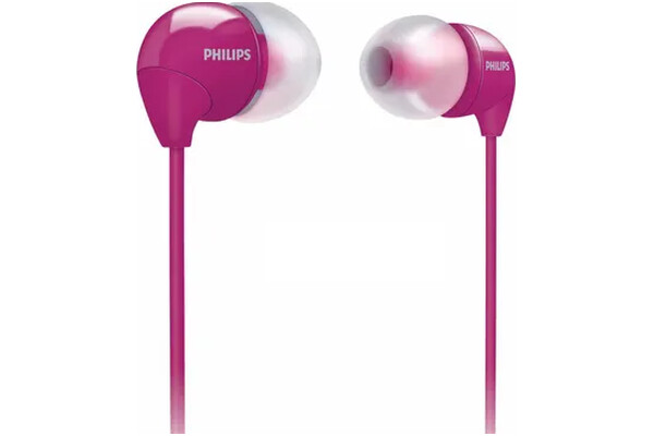 Słuchawki Philips SHE3590PK10 Dokanałowe Przewodowe różowy