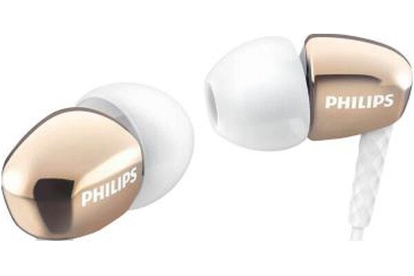 Słuchawki Philips SHE3905GD00 Dokanałowe Przewodowe złoty